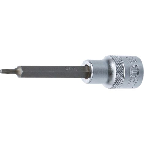 Douille embouts BGS Torx T15 métal 100 mm (1/2)