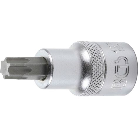 BGS Embout de tournevis à emmanchement carré 12,5 mm (1/2") profil T (pour Torx) T50 - 4374