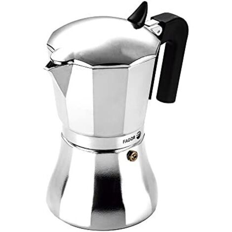 Cafetière Cupy 6 Tasses Cafetière Italienne Aluminium - Fagor (1/5)