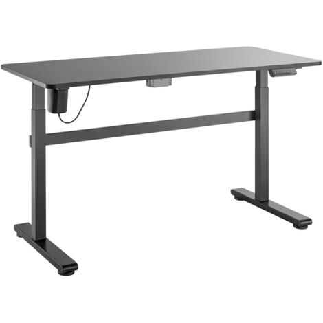 Ergo-office ER-434 Bureau électrique gris réglable hauteur (1/5)