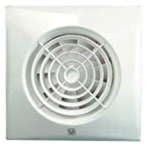 Unelvent – Ventilateur hélicoïdal Silent 100 CZ 12V – Débit 95 m³/h – Protection IP57 – Niveau sonore 26,5 dB(A) pour salles de bain - CZ-12V