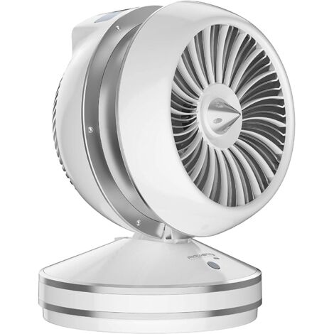 Ventilateur colonne oscillant ROWENTA Air Force Intense 2 en 1 HQ7152F0 2600W H43cm D32cm Connecté Blanc et Argent