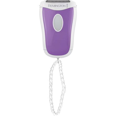 Rasoir féminin compact - REMINGTON - WSF4810 SMOOTH & SILK - a pile - Violet / Blanc