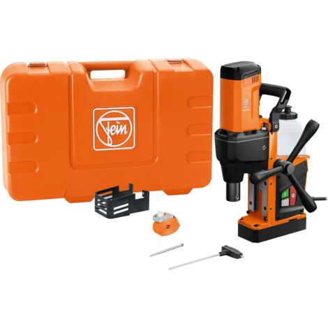Fein – Perceuse magnétique KBE 36 MAGSPEED – 1 kg – Moteur haute performance – Réservoir de liquide de refroidissement intégré – Vitesse de coupe 70 m/min