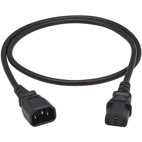 Modèle du produit : TRIPPLITE PDU Power Cord C13 to C14 (1/2)