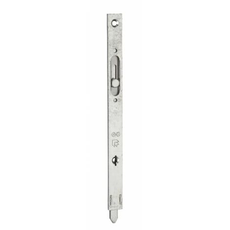 Thirard – Verrou à onglet pour fenêtre – Pêne rond coulissant 200mm – Finition zinguée – Sécurise portes et fenêtres standard