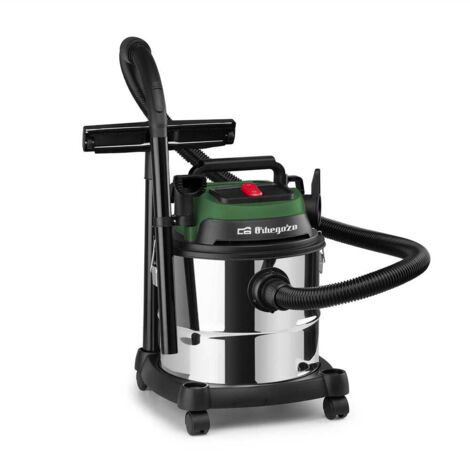Orbegozo aps 1400 aspirateur puissant et efficace - puissance de 1380w - double filtration hepa -- réservoir métallique de 20l - fonction blower - accessoires complets - manipulation et transport aisé (1/5)