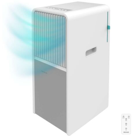 Cecotec – Climatiseur mobile silencieux 9000 BTU – Capacité de refroidissement jusqu'à 25 m² – Gaz réfrigérant R-290 – Minuterie programmable 24h