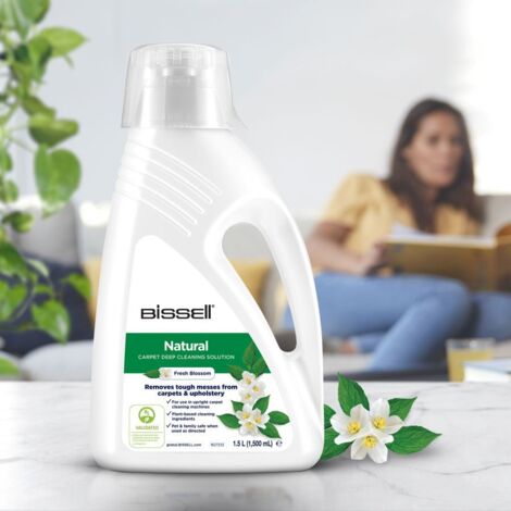 BISSELL Solution de nettoyage Natural Wash&Refresh Tapis 1,5 L (1/3)