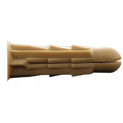 Spit – Cheville plastique universelle 8x30mm pour béton et briques – Charge maximale 20kg – Seau de 350 unités – 60128