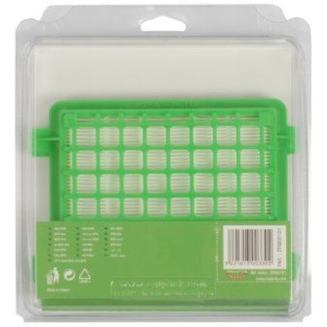 Filtre hepa rowenta spaceo blanc 15 cm x 12 cm (1/4)