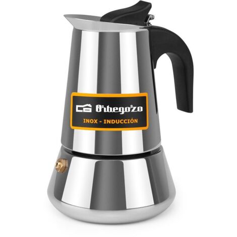 Cafetière à induction 2t en acier inoxydable. Kfi-260a orbegozo (1/4)