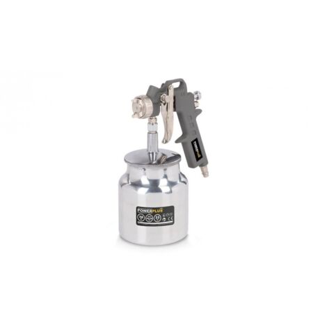 Pistolet de peinture varo AIR0106 argenté 1 5 mm 750 cc