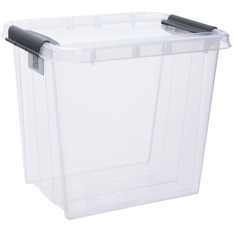 Plast-team ProBox Boîte de rangement transparente 53 litres (1/2)