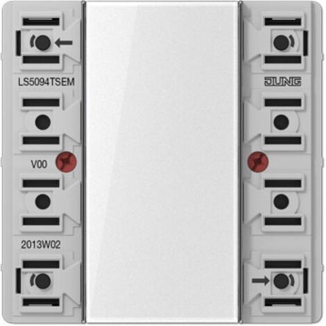 Jung LS 5093 TSEM prise électrique blanc design moderne