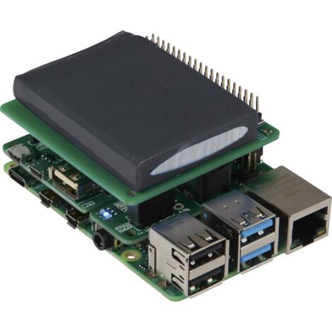 Joy-it rb-strompi3BAT-XL USV Raspberry Pi® Adapté pour (ordinateur monocarte) Raspberry Pi® 1 pc(s) A732412 (1/4)