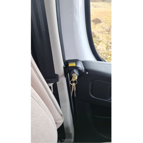 Serrure à clé pour Fiat Ducato 250-290, Peugeot Boxer, Citroën Jumper depuis 2021 – Verrouillage manuel – Lot de 2 unités (1/2)