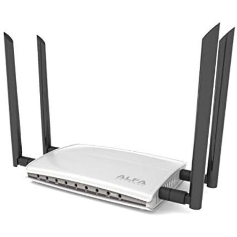 Alfa network ac1200r 802.11ac ac1200 wide-range wi-fi router (1/2)