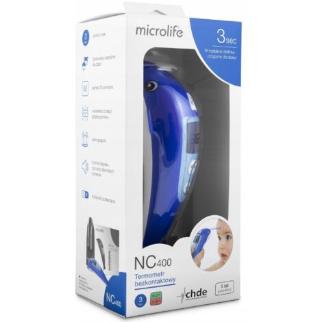 Thermomètre électronique MICROLIFE NC 400 DOLPHINEK (1/5)