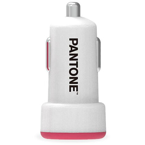 Celly PT-DC1USBP chargeur de téléphones portables Rose, Blanc Auto (1/3)