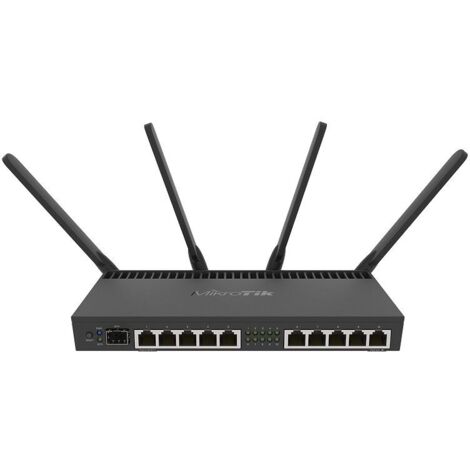 Routeur WiFi 5 Mikrotik RB4011iGS+5HacQ2HnD-IN 2,4 GHz (2x2)/5 GHz (4x4) 11p