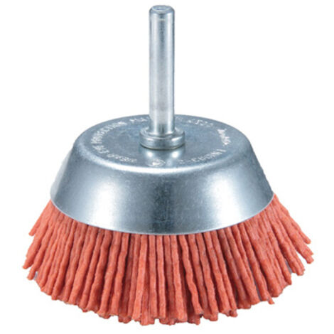 KREATOR Brosse métallique rotative corindon soucoupe Ø 50 mm (1/3)