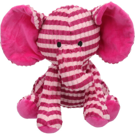 Jouet Azor Éléphant Rose H 28 cm pour chien - Flamingo (1/4)
