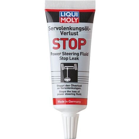 Anti-fuite d'huile de direction assistée 35ml – Nettoyage et entretien des joints – Réduit bruits et usure – Compatible huiles ATF II/III/VI – Liqui Moly - MOLY 35 ML