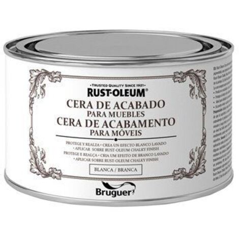 Cire pour meubles blanche au fini crayeux Rust-Oleum 0,4 L BRUGUER (1/5)