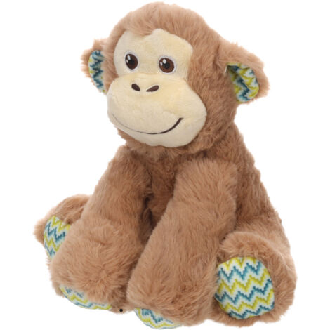 Jouet Drala Singe assis Brun H 21 cm pour chien - Flamingo (1/3)