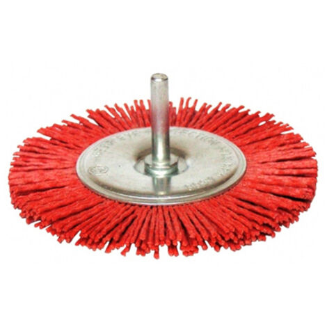 KREATOR Brosse métallique rotative corindon plate Ø 75 mm (1/3)