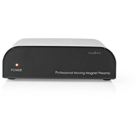 Preamplificateur entree de connexion 1x rca sortie de connexion 1x rca 2 canaux phono table tournante automatique noir (1/5)