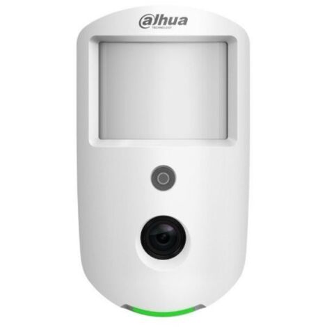 Dahua – Détecteur de mouvement sans fil avec caméra – Résolution 1600x1200 – Portée de détection 12m – Transmission RF-HD jusqu'à 1600m - DHI-ARD1731-W2