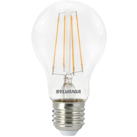 Ampoule Classique Led Filament Clair 7w Blanc Chaud Dimmable E27 - Sylvania (1/2)