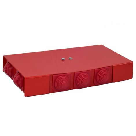 Boîtier de protection incendie, rectangulaire, E90, dérivation 2x3x4mm², 166x88x30 mm, PIP-2AN R2x3x4