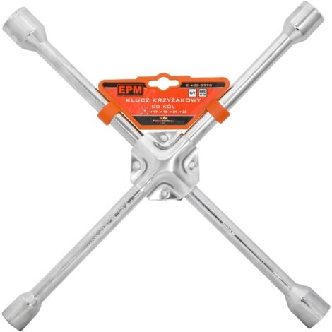 CLÉ CRUCIFORME POUR ROUES 17, 19, 21, 22 - E-400-0990