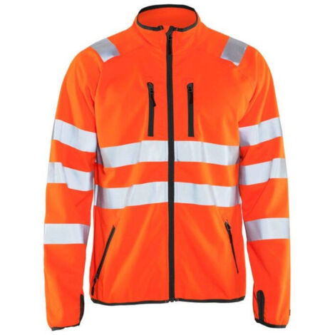 Veste de travail softshell haute visibilité 4906 - Orange fluo XXXL (1/5)