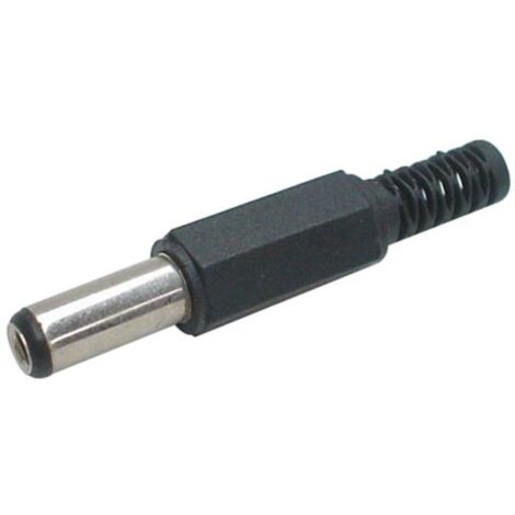 Velleman – Fiche d'alimentation mâle 2.5 x 5.5 x 14mm – CD012 – Connexion à souder – Pack de 50 pièces pour projets électriques - RI4838 (1/3)