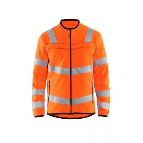 Veste de travail micropolaire haute visibilité 4941 - Orange fluo XXXL (1/2)