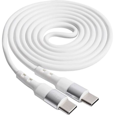 Akyga Câble USB USB-C® mâle, USB-C® mâle 1.00 m blanc AK-USB-40 C831712 (1/2)