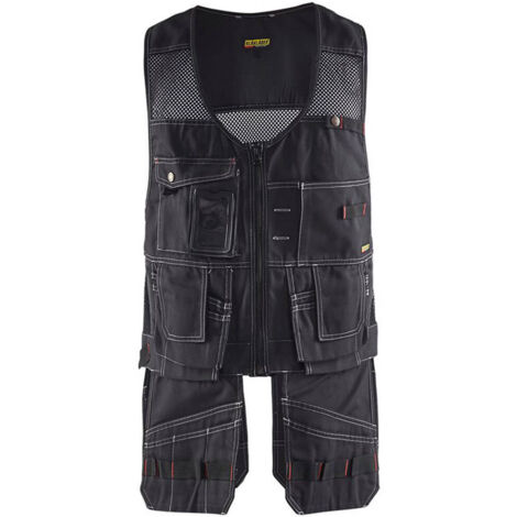 Gilet de travail porte-outils X1500 3100 Noir XXXL