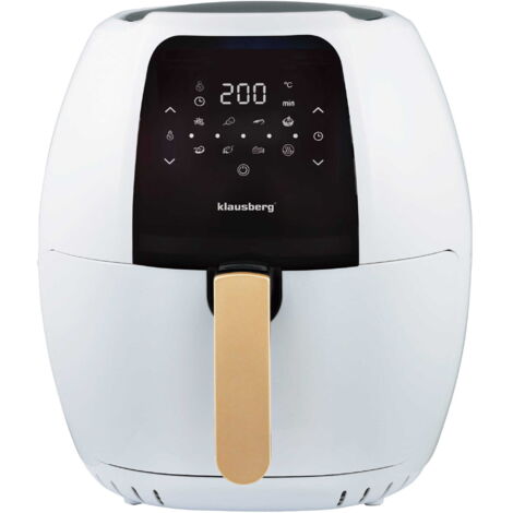 Grande friteuse à air blanche 7,7 L 1800 W KLAUSBERG Air Fryer KB-7709 (1/5)