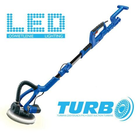 Ponceuse de sol DED7766 750W – Vitesse 1850 tr/min – Pour béton et bois dur – Fixation abrasif velcro – Tension 230V – Dedra