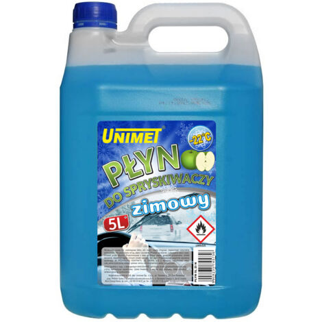 LIQUIDE LAVE-GLACE HIVER 5L DO-22 SUR ÉTHANOL BLEU - LIQUIDE 5L ZI N