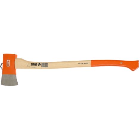 Hache 81 cm BAHCO à tête en acier de 1,8kg pour élagage de branches