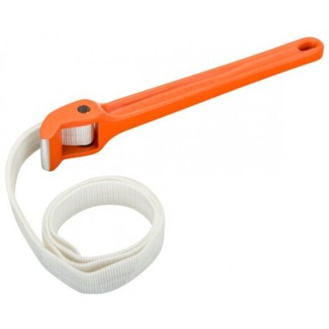 BAHCO - Clé serre-tubes spéciale 220 mm avec sangle en nylon et manche en acier 300 mm