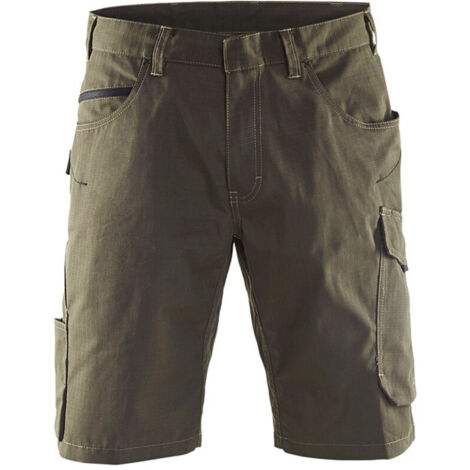 Short de travail de maintenance 1499 - Vert Kaki/Noir 3XL - FR(56) - SE(C62) - Standards (1/5)