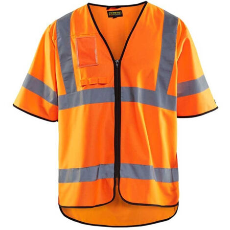 Gilet de travail haute visibilité 3023 - Orange fluo S/M