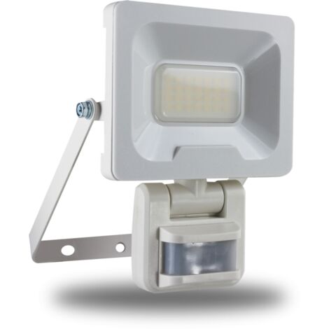 ARLUX LIGHTING Projecteur Mural NINO 30W 2400lm - Detecteur de Mouvement - Blanc (1/4)