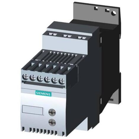 Démarreur progressif Siemens 3RW3013-1BB14 3RW30131BB14 Puissance moteur à 400 V 1.5 kW Puissance moteur à 230 V 0.75 kW 400 V/AC Courant nominal 3 Q04323
